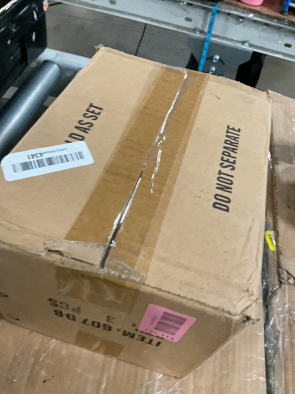 Photo 1 of (3Sets) All Keyed Same Entry Door Knob and Single Cylinder Deadbolt Combo Set, Satin Nickel Exterior Door Knobs with Lock and Keys for Entrance and Front Door