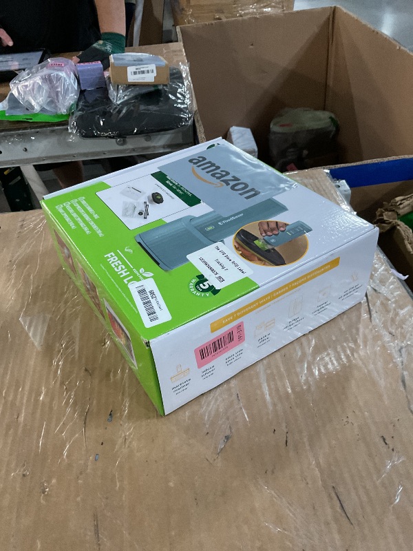 Photo 1 of ***MISSING PARTS***
FoodSaver Mini Handheld Vacuum Sealer Machine with Marinate Setting & Charging Dock, Cordless Food Vacuum Sealer for Freezer, Storage, Sous Vide, Meal Prep, Blue