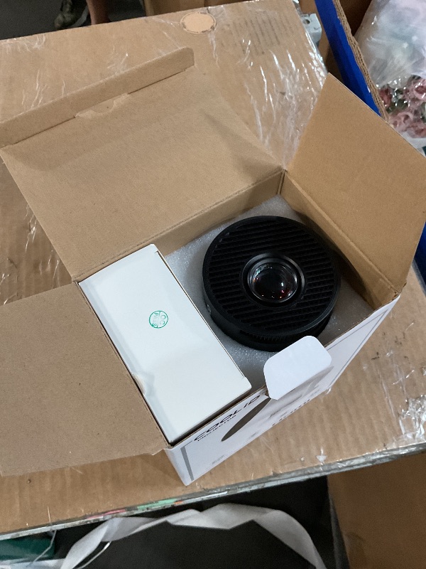 Photo 1 of [Built-in Apps & 2026 Upgraded] Mini Projector Support 4K 1080P Auto Keystone 180° Rotatable with WiFi 6 and Bluetooth 5.4, Projector Portable Compatibile with HDMI/TV Stick/Memory Stick/Laptop-Black