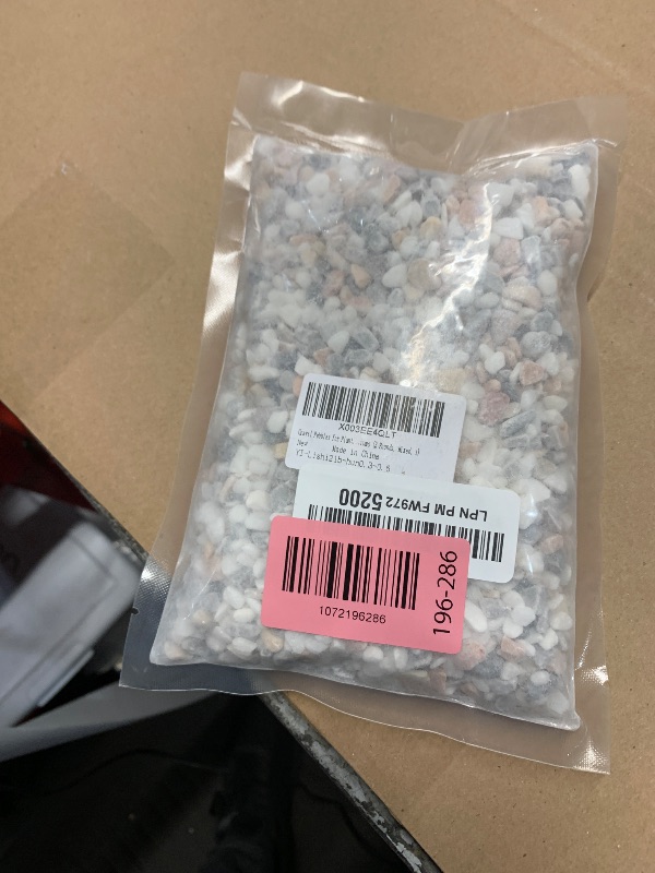 View 2 of ***FACTORY SEALED***
YISZM 2LB Succulent and Cactus Gravel Pebbles, 1/5 Inch Natural Decorative Polished Stones, River Rocks for Vases, Aquariums, Terrarium and Outdoor Gardening, Mixed Color