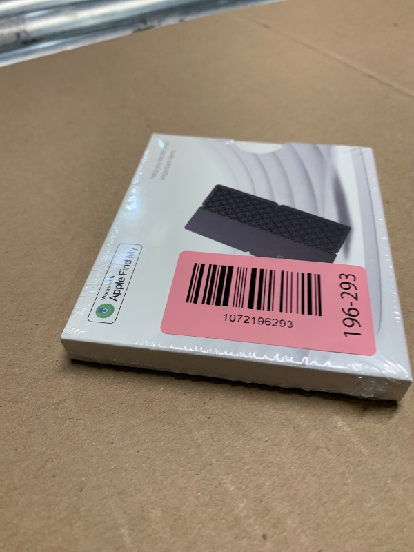 Photo 1 of ***FACTORY SEALED***
2026 [Apple MFi Certified] (iOS Only) Bluetooth Tracker Smart Card for Apple Find My iPhone Ultra-Thin Wallet GPS Tracker, 5-10 Years Staying Power, Keys Finder & Item Locator for Keys, Bags, Passport