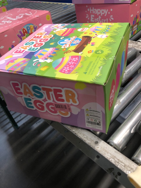 Photo 1 of [12 Surprise Golden Eggs] 500 Pack 2.3 Inch Plastic Easter Eggs, Empty Easter Eggs Fillable, Bright Colors Plastic Eggs Bulks for Easter Hunt, Easter Party Favor, Basket Stuffers Fillers