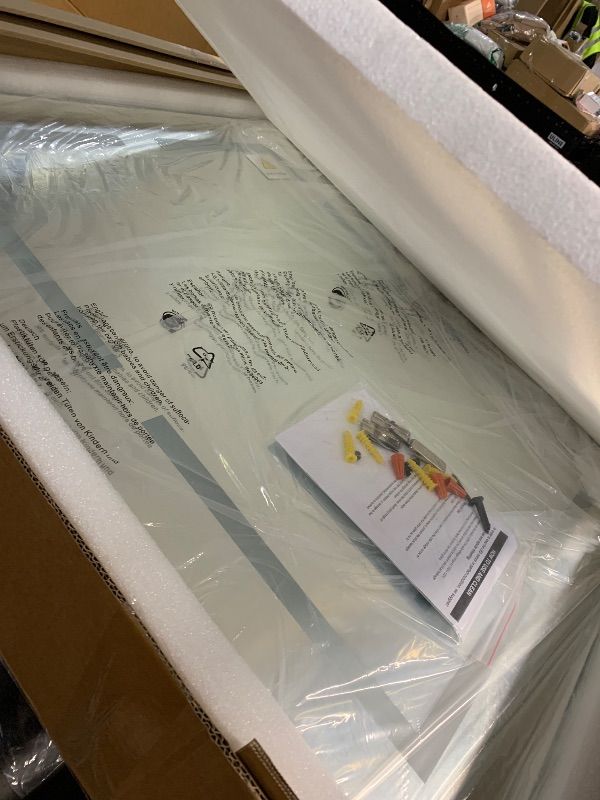 Photo 1 of ***FACTORY SEALED***YUEPUIIHUI 24X30 Inch Lighted Medicine Cabinet, Recessed Medicine Cabinet with Adjustable 3-Color, Brightness Dimming, Defogger, Wall Mounted