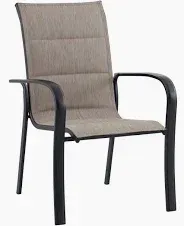 Photo 1 of ***NEW, OPENED FOR INSPECTION***
***STOCK PHOTO FOR REFERENCE ONLY***
DINING SLING CHAIR FOR PATIO 2pcs