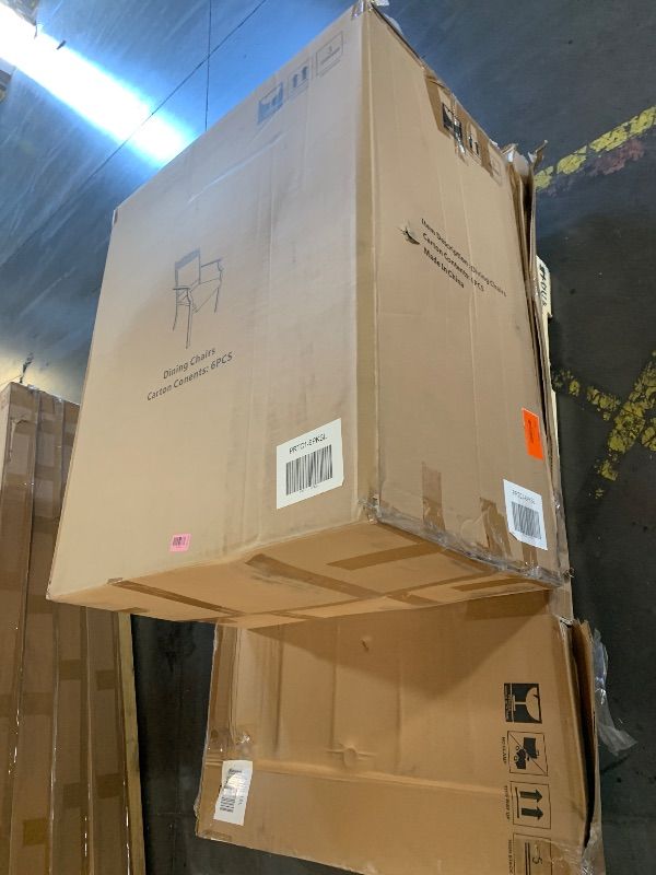 View 3 of ***FULL SET, TRUCK/TRAILER PICKUP ONLY***
Hanover Fontana 7-Piece Outdoor Dining Set with 6 Sling Chairs and a 38-In. x 72-In. Cast-Top Table