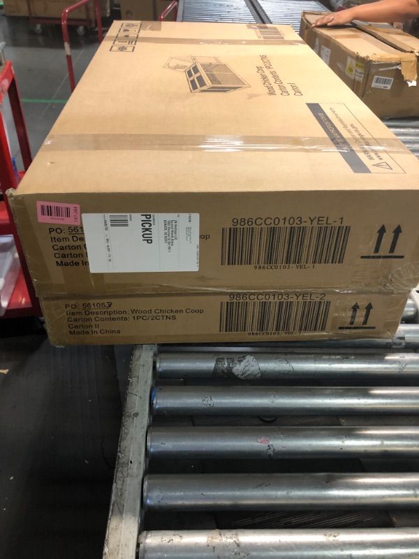 Photo 1 of ***FULL SET (BOXES 2/2)***
***FACTORY SEALED***
Hanover Chicken Coop HANCC0103- Yelllow