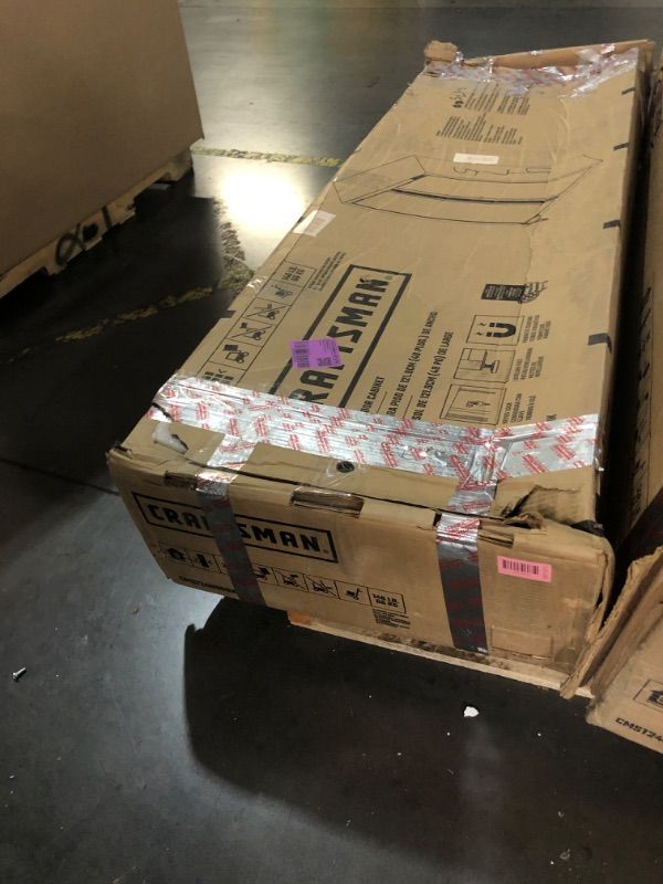 View 3 of ***DAMAGED AND MISSING PARTS***
***TRUCK/TRAILER PICKUP ONLY***
CRAFTSMAN Metal Garage Storage Cabinet, Floor Cabinet, 48 Inch (CMST24800BK)