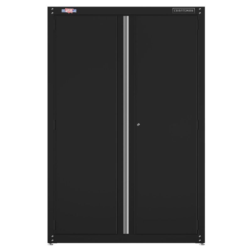 View 1 of ***DAMAGED AND MISSING PARTS***
***TRUCK/TRAILER PICKUP ONLY***
CRAFTSMAN Metal Garage Storage Cabinet, Floor Cabinet, 48 Inch (CMST24800BK)