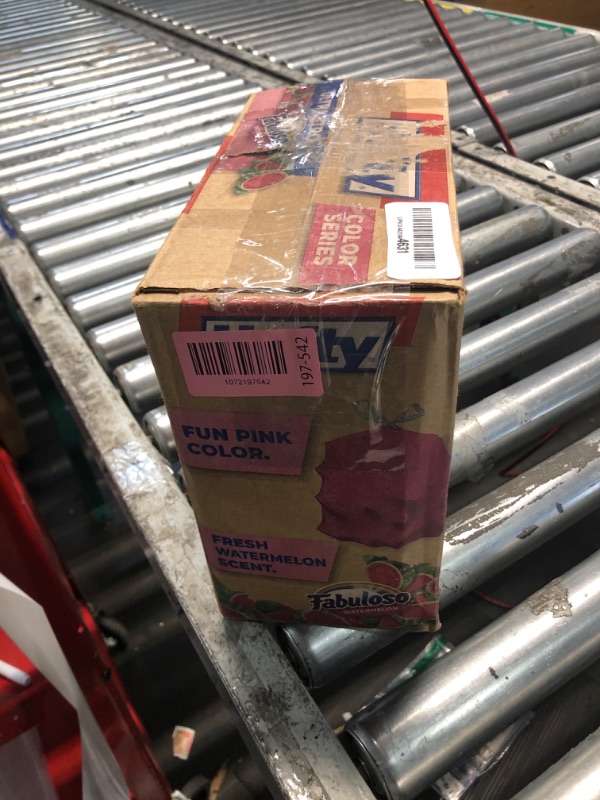 Photo 1 of ***MISSING PARTS - PRICE ADJUSTED***
Hefty Ultra Strong 13 Gallon Trash Bags, Tall Kitchen Trash Bags 13 Gallon Size, Resist Leaks, Punctures, and Rips, Continuous Odor Control, Pink, Fabuloso Watermelon Scent, 110 Bags