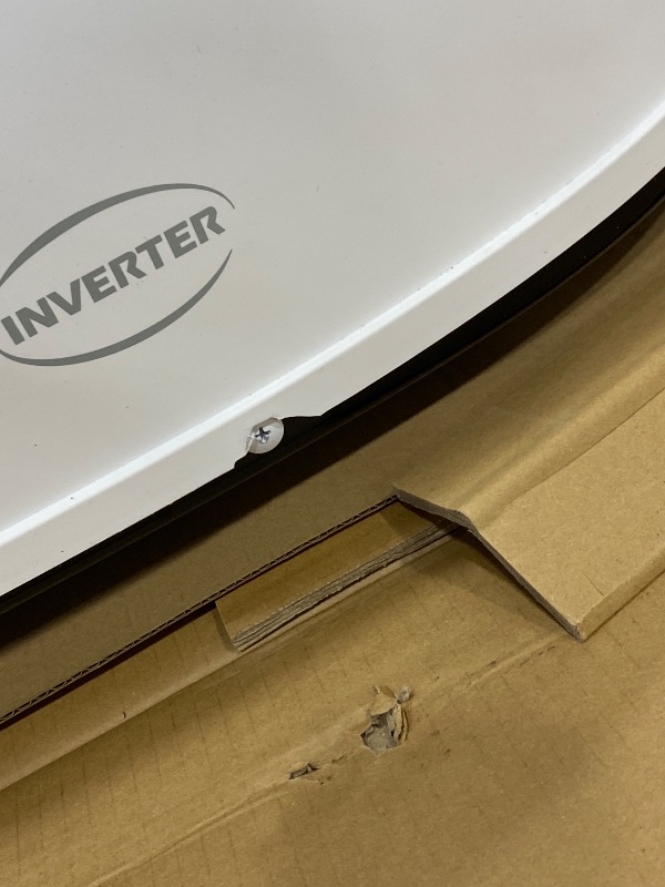 Photo 1 of ** LOOK AT COMMENTS, CANNOT LOCATE SN***TURBRO Inverter 13.5K BTU RV Air Conditioner with Cooling and Heat Pump, Non-Ducted Low-Profile Rooftop Unit, Quiet Operation, WiFi & Remote Control, LED Atmosphere Light, White