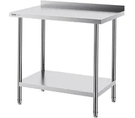Photo 1 of ***SOLD FOR PARTS** PREP TABLE TOPS FOR KITCHENS METAL SILVER (NO LEGS INCLUDED )