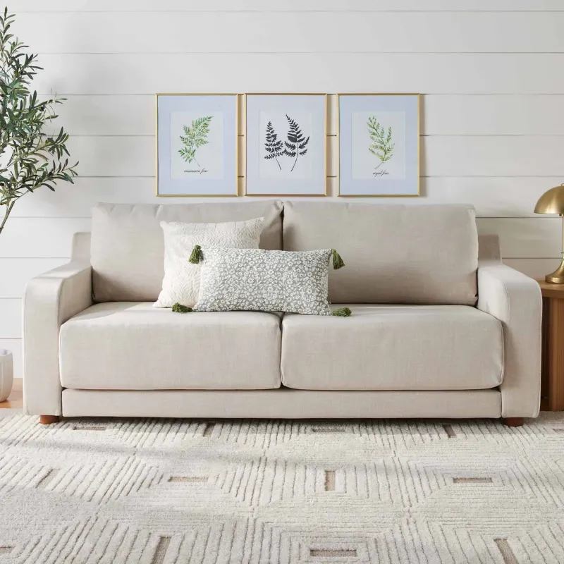 View 1 of ***PARTIAL SET BOX 3 OUT OF 3***ARMS ONLY***
Better Homes & Gardens Owen Slope Arm Sofa, Effie Linen