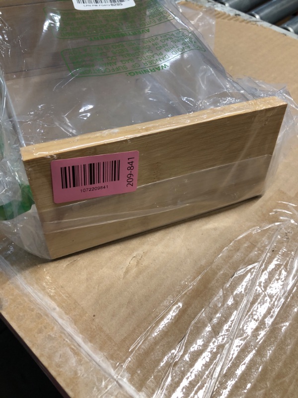 Photo 1 of ***PARTIAL SET - PRICE ADJUSTED*** APT 1101 Bamboo Food Dispenser | Kitchen Organizers and Storage | Airtight Pantry Organizers and Storage Container | Cereal, Rice, Flour, Snack Storage (2, Large)