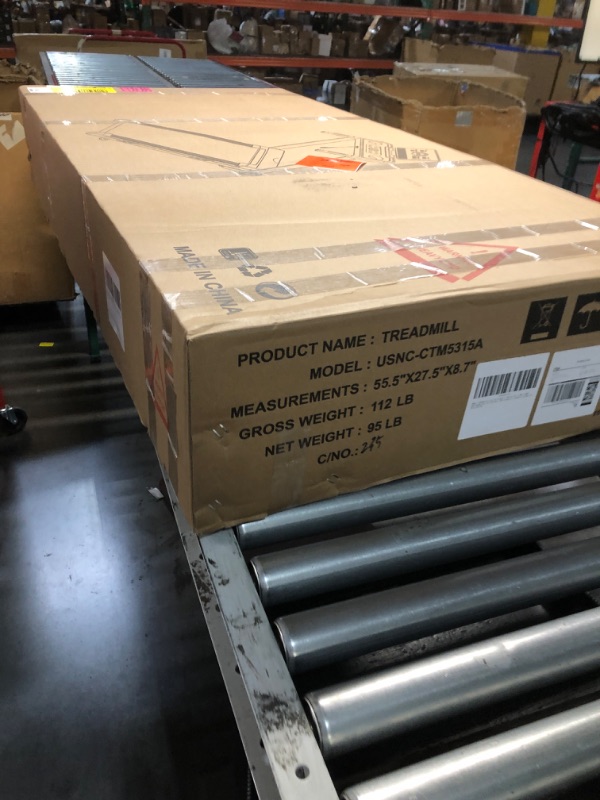 Photo 1 of ***FACTORY SEALED*** ATEEDGE Auto Incline Treadmill, 20% Incline, 3.0HP, 10 MPH Running Machine, 18.5" Wide Belt, 350 lbs Capacity, Treadmill for Home with Bluetooth App