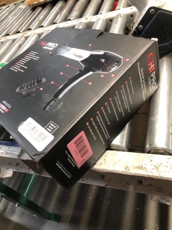 Photo 1 of ***MISSING PARTS***
CHI Pro Hair Dryer, Ceramic Heater Reduces Frizz & Static Electricity, Helps Dry Hair Faster & Promotes Moisture & Shine