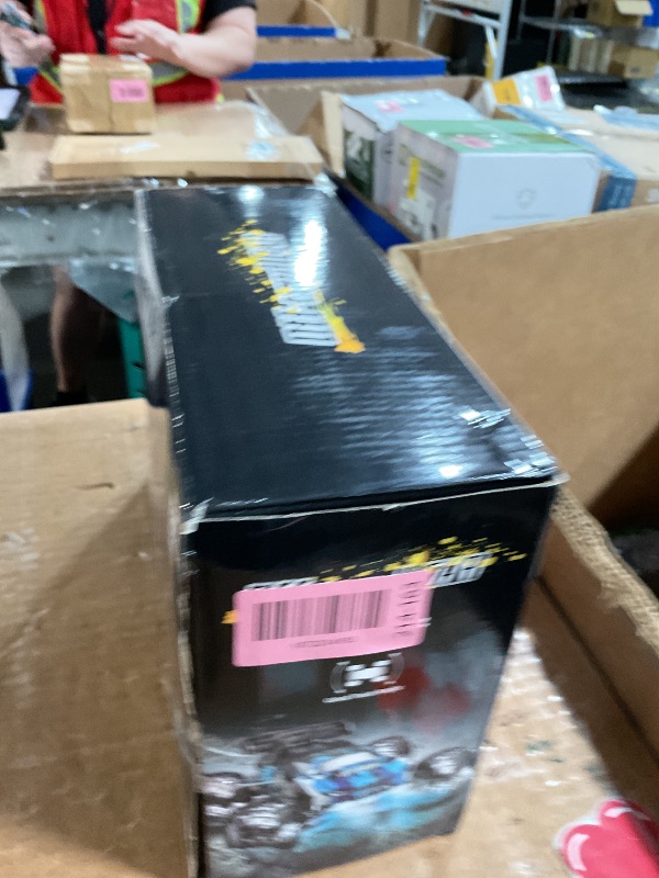 Photo 1 of ***MISSING PARTS***
HENEROAR Remote Control Car, Remote Control Truck, 2.4Ghz All Terrain Off-Road Monster Truck, 20 KM/H Rc Cars with LED Bodylight and 2 Rechargeable Batteries Toys for Boys