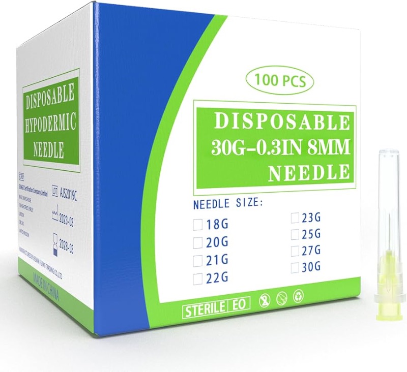 Photo 1 of ***STOCK IMAGE FOR REFERENCE***
100 piece disposable needles