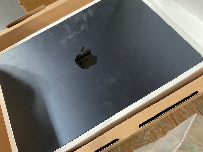 View 2 of ***ICLOUD ACCOUNT LOCKED***Apple 2025 MacBook Air 13-inch Laptop with M4 chip: Built for Apple Intelligence, 13.6-inch Liquid Retina Display, 16GB Unified Memory, 256GB SSD Storage, 12MP Center Stage Camera, Touch ID; Midnight
