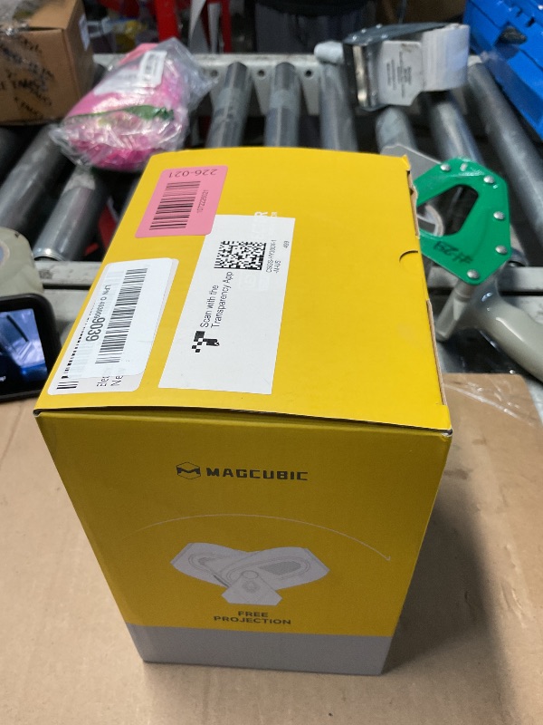 Photo 1 of ?Electric Focus?Projector with WiFi 6 and Bluetooth 5.0, Mini Portable Native 720P with 4K Support, Smart Proyector Built in Apps, Auto Vertical Keystone, Home Movie Projectors for Outdoor