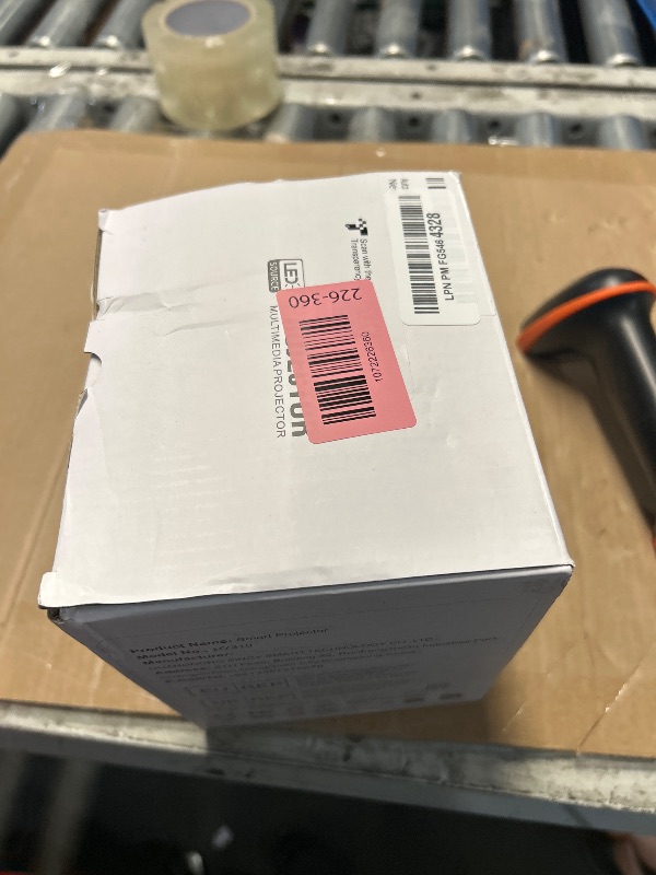 Photo 1 of ?Auto Focus&1080P?Magcubic Mini Smart Projector with 4K Support, Portable Projector with Wifi and Bluetooth, 5W Speaker, Built in Apps, Voice Control, Outdoor Movie Projector