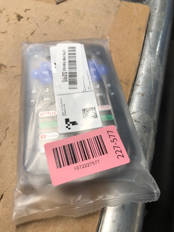 Photo 1 of (Pack of 2) Replacement Remote Control Only for Roku TV, Compatible for TCL Roku/Hisense Roku/Onn Roku/Sharp Roku/Element Roku/Westinghouse Roku/Philips Roku Smart TVs (Not for Roku Stick and Box)