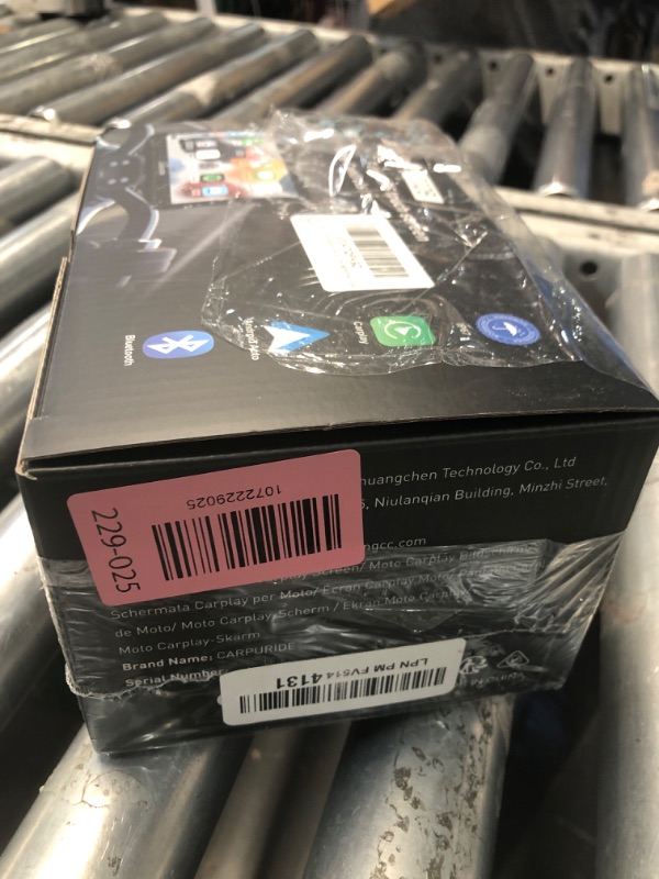 Photo 1 of ***********Missing clamps and wiring harness*************
Carpuride W702B Motorcycle Carplay Screen for BMW R1200GS R1250GS S1000XR Motorcycle, 7 inch Waterproof Touchscreen, Portable Carplay/Android Auto GPS Navigation for Motorbike, Dual Bluetooth