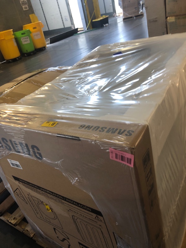 Photo 1 of ****TRUCK/TRAILER PICKUP***Samsung 7.5 cu. ft. Front Load Electric Dryer with Sensor Dry, White, DVE45T6000W/A3