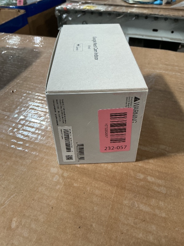 Photo 1 of ******* factory sealed *******Google Nest Cam Indoor (Wired, 3rd Gen) - Security Camera with 2K Video and Gemini, Night Vision, 2-Way Audio, Works with Google Home - 2025 Model - Snow