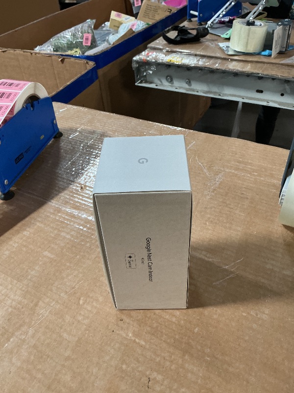 Photo 1 of ******* factory sealed *******Google Nest Cam Indoor (Wired, 3rd Gen) - Security Camera with 2K Video and Gemini, Night Vision, 2-Way Audio, Works with Google Home - 2025 Model - Snow
