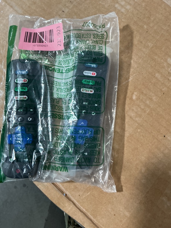 Photo 1 of (Pack of 2) Replacement Remote Control Only for Roku TV, Compatible for TCL Roku/Hisense Roku/Onn Roku/Sharp Roku/Element Roku/Westinghouse Roku/Philips Roku Smart TVs (Not for Roku Stick and Box)