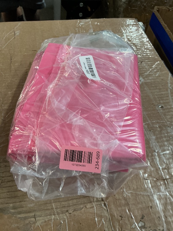 Photo 1 of ***MISSING PARTS***
8 Pack-Extra Large Heavy Duty Moving Bags - Waterproof Storage Totes with Handles & Zippers, Foldable for College Dorm, Storage (Pink)