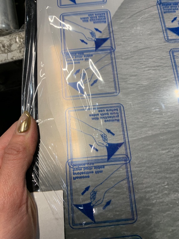 Photo 1 of (broken, bent, functional) Americanflat**** 2FT X 3FT***  Poster Frame with Polished Plexiglass -  Frame with Mat or Display 28x40 Photo Without Mat - Hudson Collection - Wide Picture Frames for Wall Display - Black