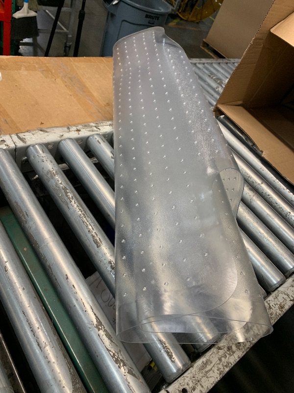 Photo 1 of *****STOCK PHOTO FOR REFERENCE ONLY*****Plastic Carpet Runner3FTX 3FT Clear Floor Runner for Carpet Protection with Spikes Non-Slip & Stain-Resistant Rug Protector for Carpeted Hallway or Entrance or Other Foot Traffic Areas