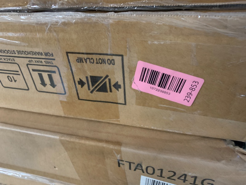 Photo 1 of ***FACTORY SEALED***Tahoe Outdoor Patio Powder-Coated Aluminum Rectangular Dining Table in Gray Large 83 in. Patio Table with Umbrella Hole
