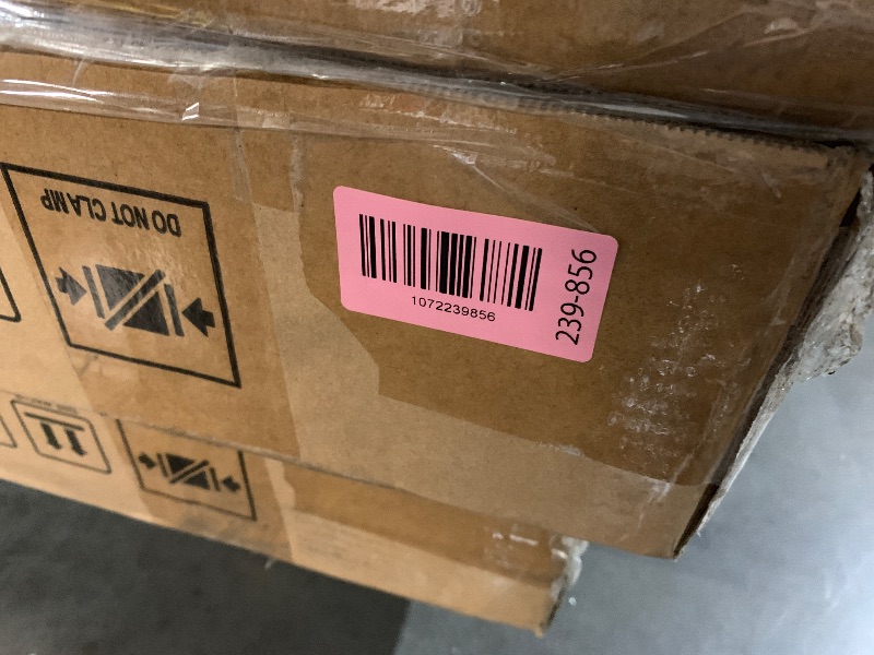 Photo 1 of ***FACTORY SEALED***Tahoe Outdoor Patio Powder-Coated Aluminum Rectangular Dining Table in Gray Large 83 in. Patio Table with Umbrella Hole
