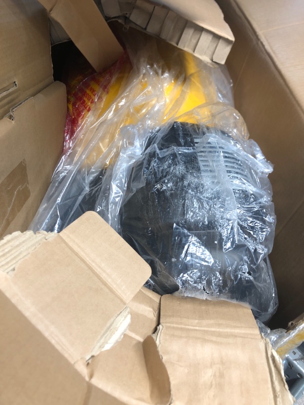 Photo 1 of (DAMAGED HOUSING/ FOR PARTS SOLD)
DEWALT Vertical Portable Compressor, 1.9 Hp 200 Psi Oil Free High Pressure Low Noise (D55168)