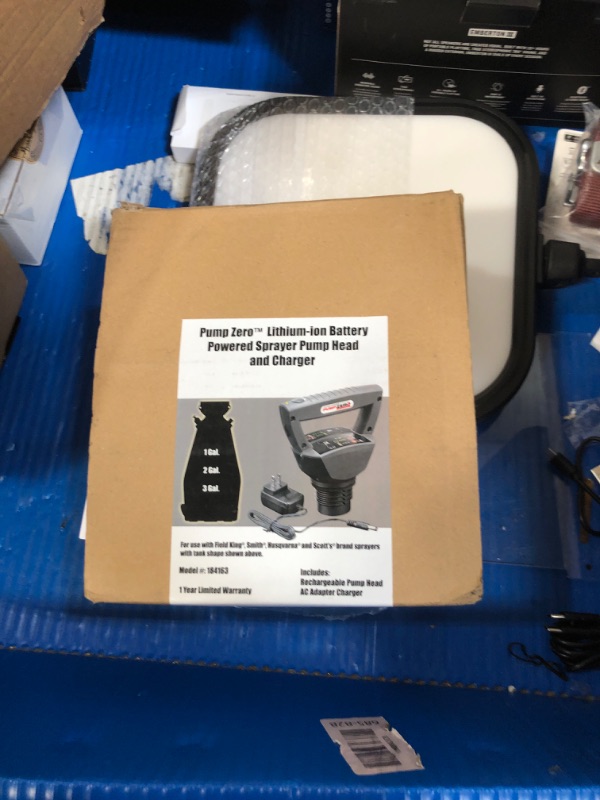 Photo 1 of *** PARTS ONLY ******Pump Zero Technology | Garden Sprayer Pump | Pump Head and Charger Only | Lawn and Garden | 24 Gallons Per Charge