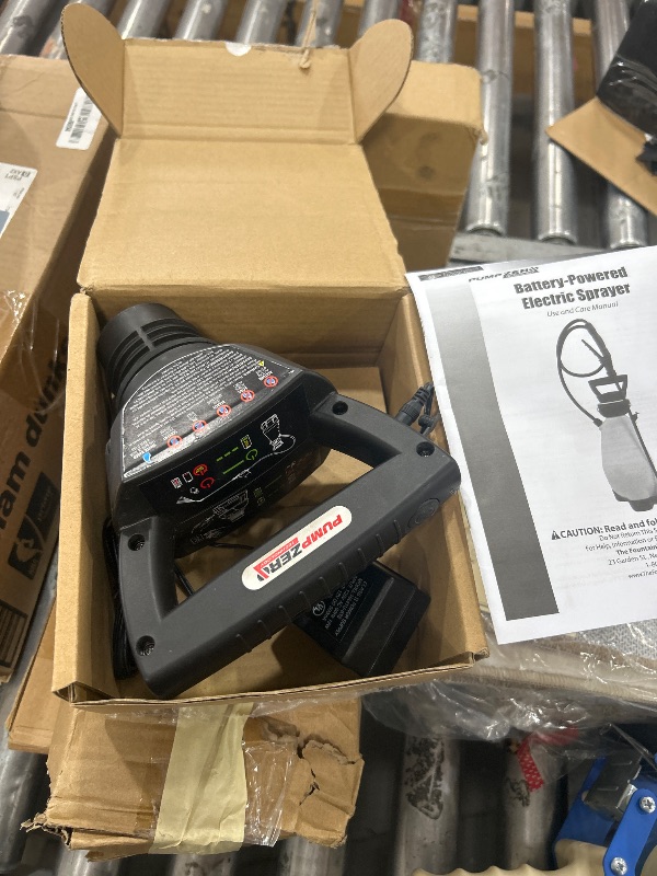 Photo 1 of *** PARTS ONLY ******Pump Zero Technology | Garden Sprayer Pump | Pump Head and Charger Only | Lawn and Garden | 24 Gallons Per Charge