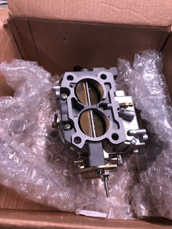 Photo 1 of ** missing all the other pieces**
VergasRetor New 2 Barrel Marine Carburetor for Mercruiser 3.0L 2.5L Engines 4 Cylinder Carb with Electric Choke & Long Linkage Short linkage Gaskets Jets Replace 3310-864940A01 3310864940A01 8M0045397