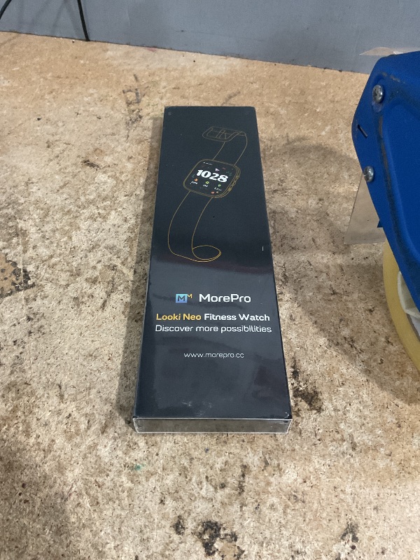 Photo 1 of *FACTORY SEALED* MorePro Smart Watch (Answer/Make Call), 1.83” Health Fitness Watch with Heart Rate, Blood Pressure,SpO2 and Sleep Monitor, 100+ Sports Modes, IP68 Waterproof Fitness Tracker for Men Women