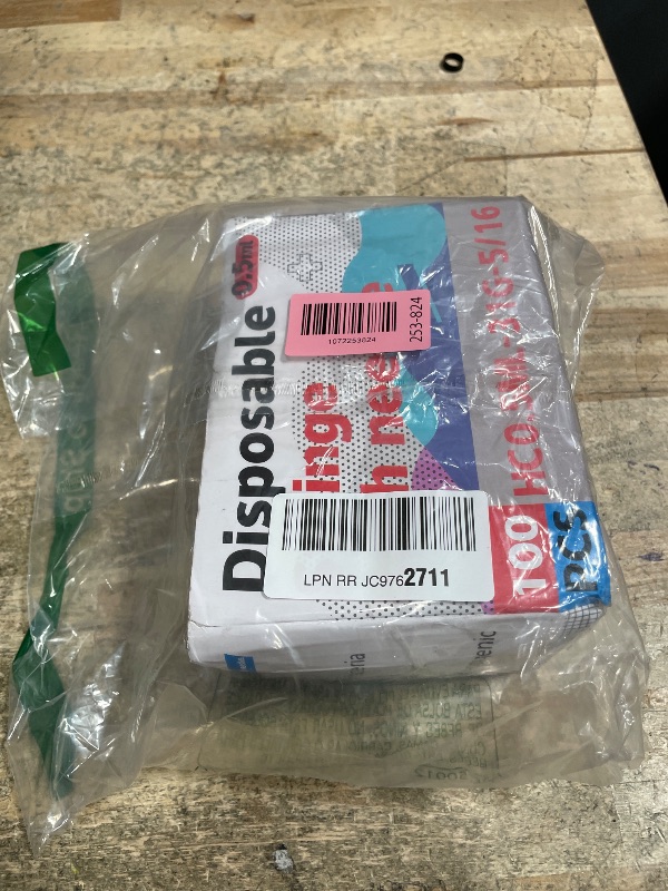 Photo 1 of 0.5ML Syringe, Lab Supplies Syringes 31G 5/16 Inch, Individually Wrapped, Pack of 100