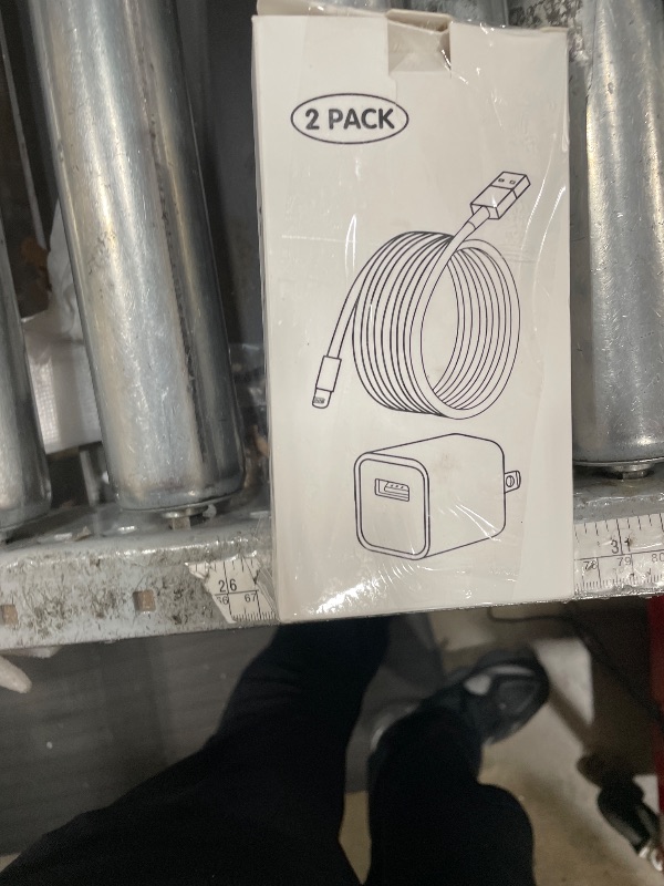 Photo 1 of (Apple MFi Certified) iPhone charger 10ft,2Pack 10Foot Long Fast Charging Lightning Cord Cable 2Pack USB Wall Charger Travel Plug Adapter Box for iPhone 14/13/12 Mini/11 Pro Max/10/XS/XR/X/8/7/SE,iPad
