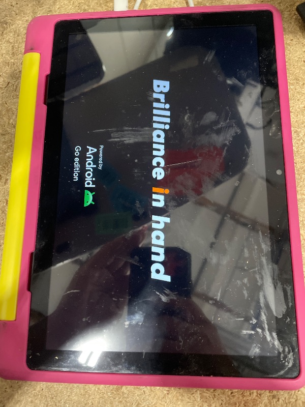 Photo 1 of ***LOCKED** 
Gleeso Kids Tablet,Android 16 Tablet with HD Display,10.1 inch,Parental Control & Kids Mode, GMS Certified,20GB RAM 64GB ROM,1TB Expandable, 5000mAh Battery, Dual Camera, Protective Case, Pink