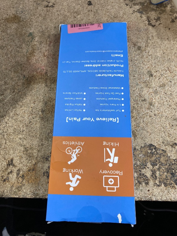 Photo 1 of 1 Pair Carbon Fiber Insole for Men & Women - Rigid Shoe Insert, Foot Plate for Hallux Rigidus, Turf Toe, Morton's Toe (9.45' / 240mm - Men's 6.5 / Women's Size 7.5)