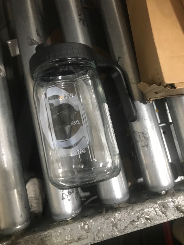 Photo 1 of ***DAMAGED - SEE NOTES/PICTURES*** Mihlapi Breast Milk Pitcher, 32 OZ Mason Jar Pitcher with Lid Double Leak Proof,1 Quart Breastmilk Storage Containers for Fridge, Glass Jug for Sun Tea, Juice, Cold Brew Coffee