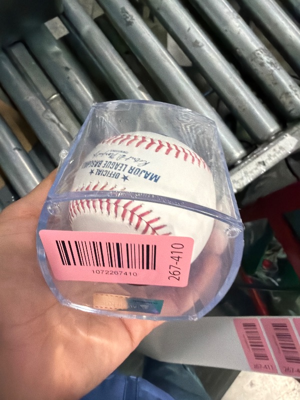 Photo 1 of **CASE IS DAMAGED**Rawlings | Official 2026 Major League Baseball | Display Case Included | MLB | ROMLB-R