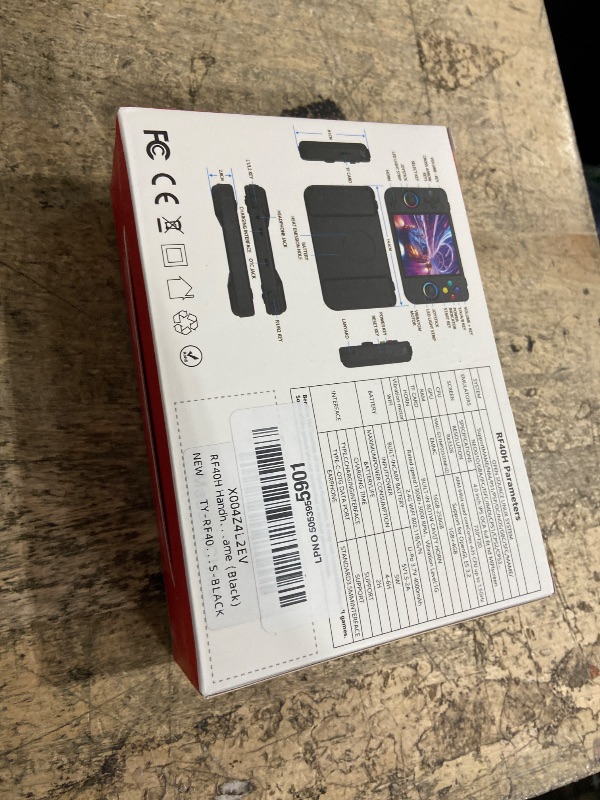 Photo 1 of (for parts) Handheld Game Console, 4.0" Retro Gaming Console Preloaded 20,000+ Classic Games, Open Source Linux System, Support WiFi Online Play, Portable Pocket Hand Held Video Game (Black)