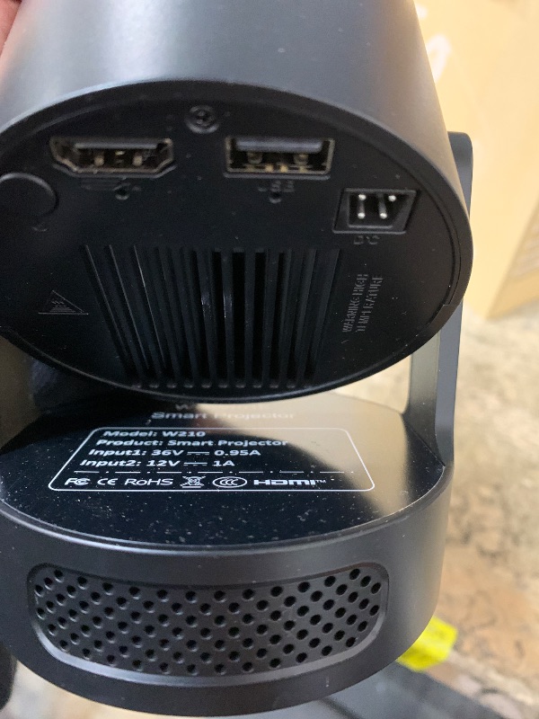 Photo 1 of [Built-in Apps & 2026 Upgraded] Mini Projector with WiFi 6 and Bluetooth 5.4 Support 4K 1080P Auto Keystone 180° Rotatable Projector Portable Compatibile with HDMI/TV Stick/Memory Stick/Laptop