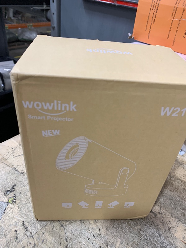 Photo 1 of [Built-in Apps & 2026 Upgraded] Mini Projector with WiFi 6 and Bluetooth 5.4 Support 4K 1080P Auto Keystone 180° Rotatable Projector Portable Compatibile with HDMI/TV Stick/Memory Stick/Laptop