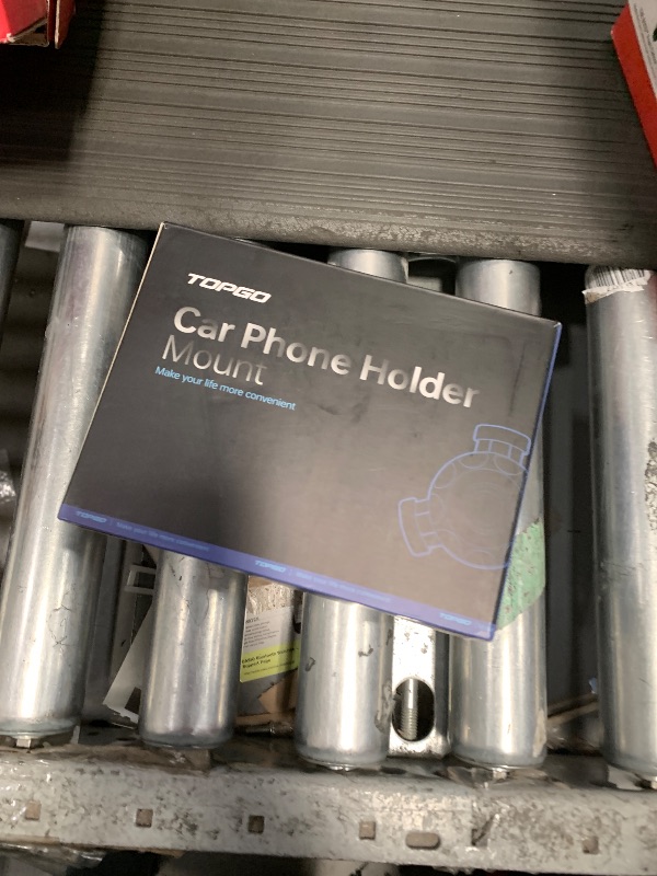 Photo 1 of [Upgraded] TOPGO Cup Phone Mount Wireless Charger,Universal Cell Phone Holder Car Charger Wireless-Charger-Cup-Phone-Holder Fast Charging for iPhone16/16 Pro/16 Pro Max, Samsung Galaxy - Black